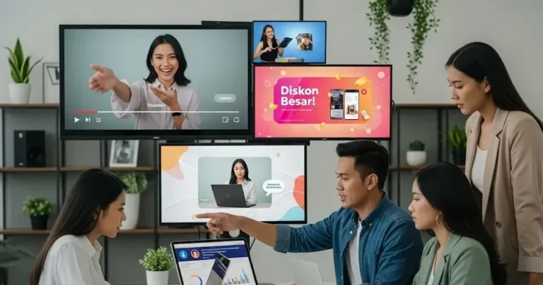 Team Daner Picture Dan Client Sedang Melakukan Meeting Jasa Produksi Video